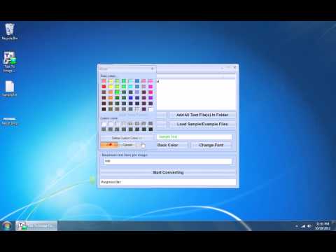 Text To Image Converter Software
