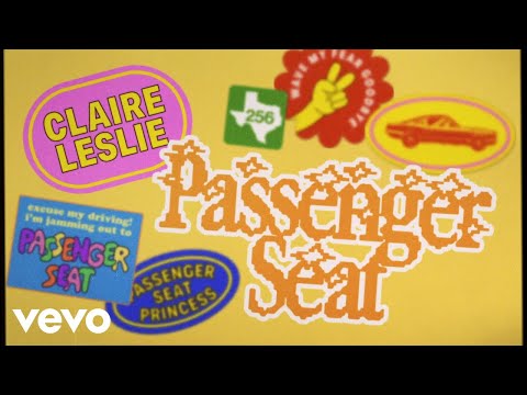 Claire Leslie - Passenger Seat (Official Lyric Video)