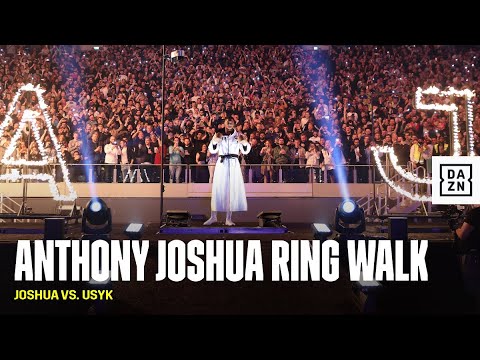 Anthony Joshua's Ring Walk Is An instant Classic