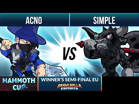 Acno vs Simple - Winner's Semi-Final - Mammoth Cup 2020 - 1v1 EU