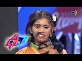 Pattu Pattu Cheyye Pattu Song Varshini Performance 31 Dhee Juniors ETV Telugu