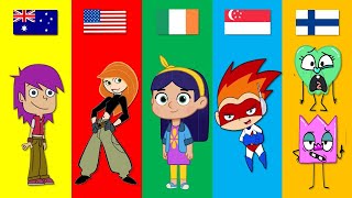 Cartoons From Different Countries | Pt.58