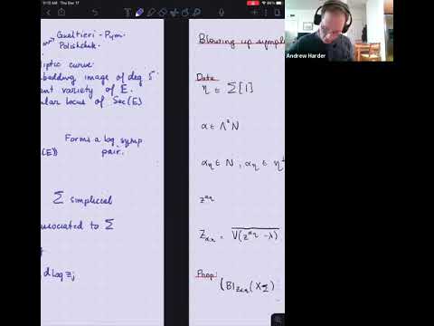 Andrew Harder,  Log symplectic pairs and mixed Hodge structures
