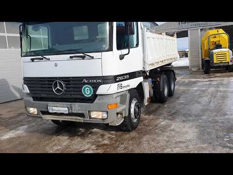 MERCEDES BENZ ACTROS 2635 6X4 TIPPER - FIŠ TRUCKS SLOVENIA