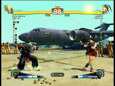 SSF4 kenji207(Ibuki) VS Sude beginner(Gen)