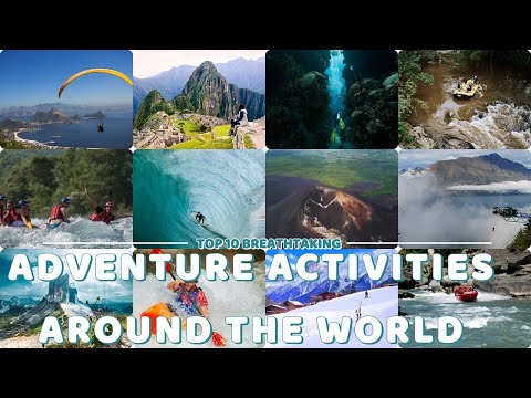 TOP 10 |The Most Breathtaking Adventure Activities Around the World | #adventure
