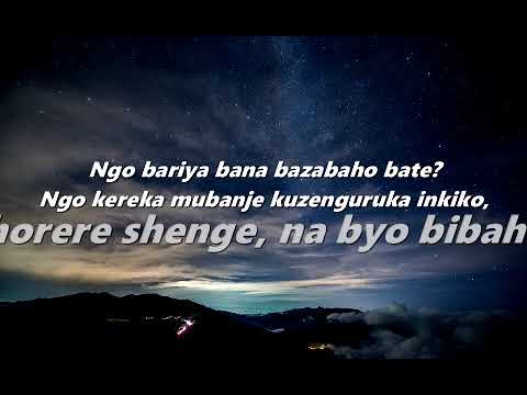 Wowe wasigaye  (Lyrics) - Jean baptiste Byumvuhore - Volume IV Wowe wasigaye