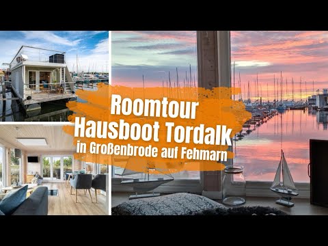 Roomtour: Hausboot Tordalk Großenbrode auf Fehmarn