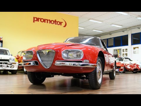 Alfa Romeo 2600 SZ Zagato presentata dal Gruppo Promotor sarà esposta nel nostro stand a Milano Autoclassica