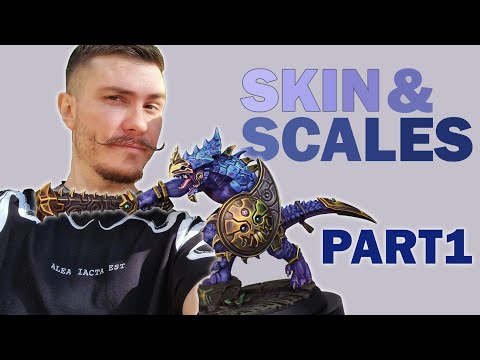 How to Paint Seraphon for Warhammer Age of Sigmar: Underpainting, Wet Blending & Overlapping Layers