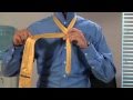 How To Tie And Dimple Your Necktie Half Windsor