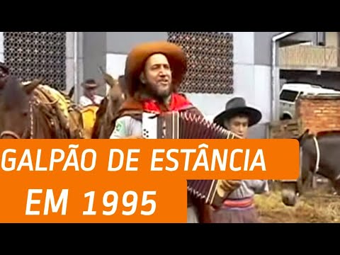PROGRAMA GALPÃO DE ESTÂNCIA   ESPECIAL  GRUPO CANDEEIRO  GRAVADO 1995