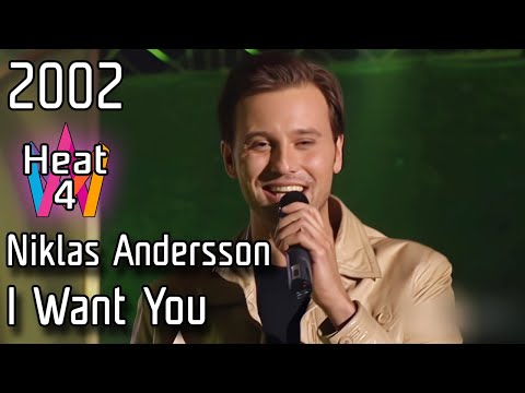 Melodifestivalen 2002 – Heat 4 – 3. I Want You – Niklas Andersson