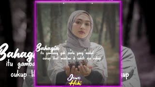 Download lagu DJ bahagia lah bersamanya 30 detik 🔥🔥||story wa viral quotes literasi mp3