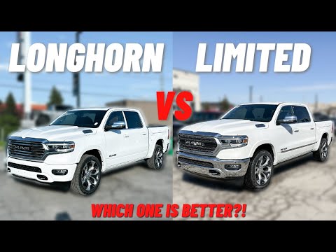 2023 RAM 1500 LONGHORN VS 2023 RAM 1500 LIMITED! | *Full Walkaround Review* | Which Trim Is Better?!