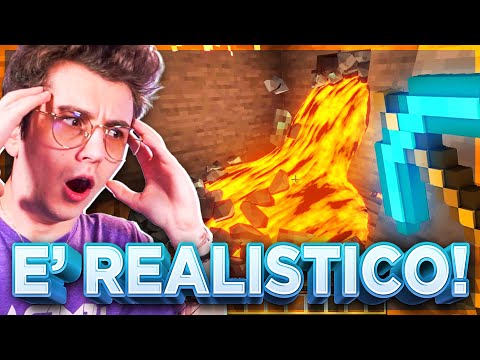 REAGISCO a MINECRAFT SUPER REALISTICO! - Hemerald Reaction