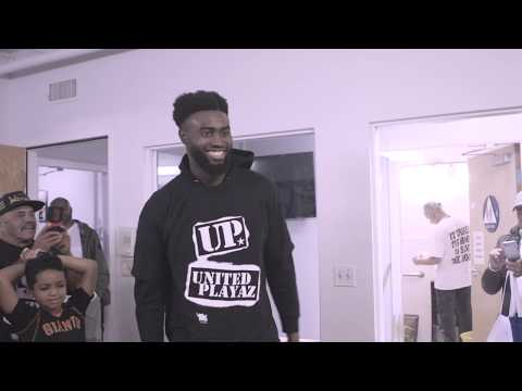 Swish 'Players Club': Jaylen Brown visits United Playaz in SF