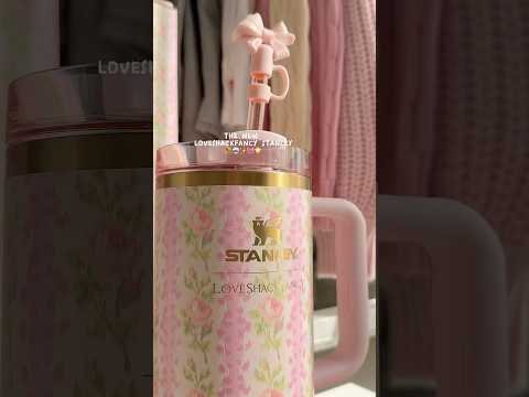 The cutest stanley ever!💐🎀 #stanley #cup #cute #unboxing #new