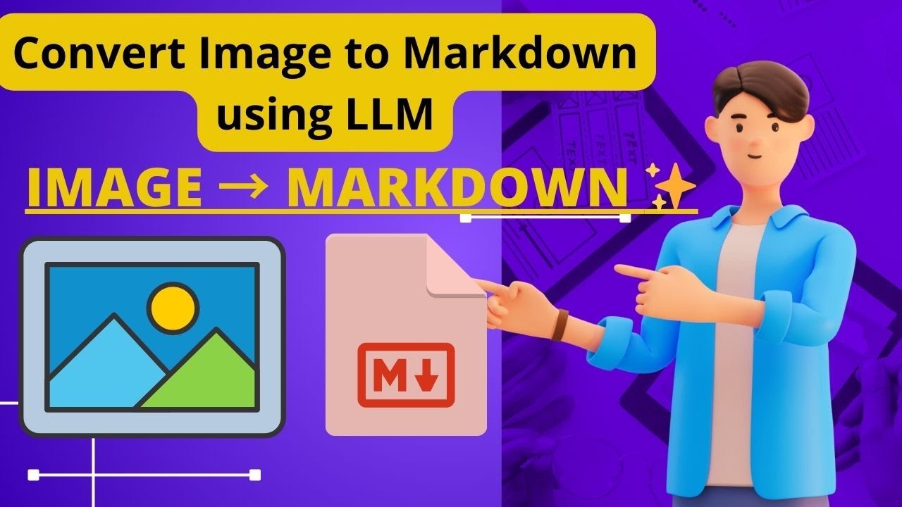 How to Convert Images into Markdown using LLM MarkitDown MCP & Copilot