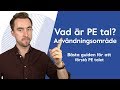 Vad är PE Tal Och Hur Använder Man Det