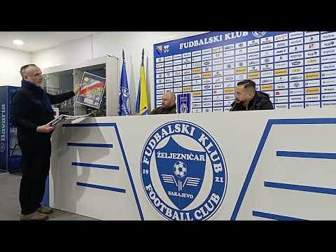 Kup BiH 2022/23, Željezničar Sarajevo - Zvijezda Gradačac 2-1, umjetnik održao govor nakin meča