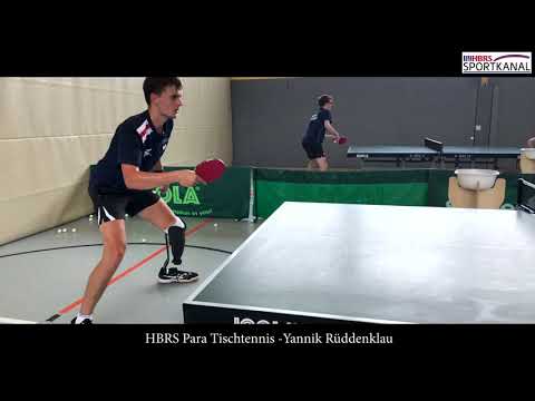HBRS Para Tischtennis  - Yannik Rüddenklau