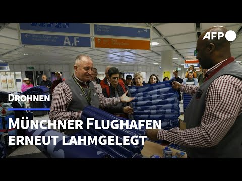 Drohnen legen Flughafen München erneut lahm | AFP