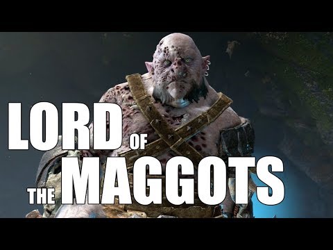 Middle Earth Shadow of War : Cool Orc Encounters & Quotes #49 LORD OF THE MAGGOTS Uruk