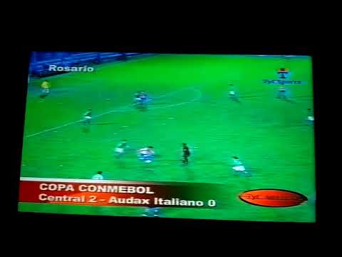 Rosario Central 2 - 0 Audax Italiano | Copa Conmebol 1998