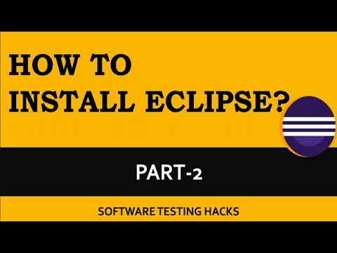 How To Install Eclipse Part 2 Java Tutorial