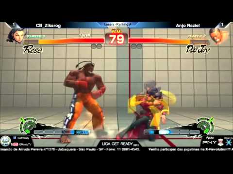 4º Etapa Liga GR - CB Zikarog Vs Anjo Raziel - RANK A - SSF4