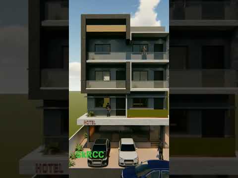 3D PLAN HOTEL NICE HOTEL 👷‍♂️🚧 #construction #work #channel #sk #youtubeshorts