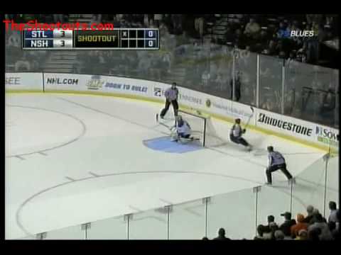 St. Louis Blues (3) @ Nashville Predators (4) Shootout February 12, 2009