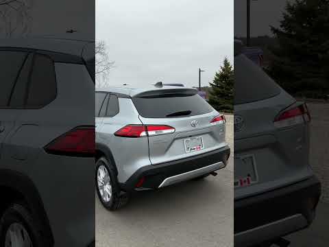 2025 Toyota Corolla Cross LE AWD in Silver for sale at Forbes Waterloo Toyota in Waterloo, ON