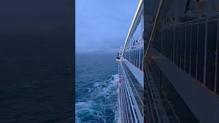 MSC World Europa nella burrasca 21/01/2026 Napoli - Palermo