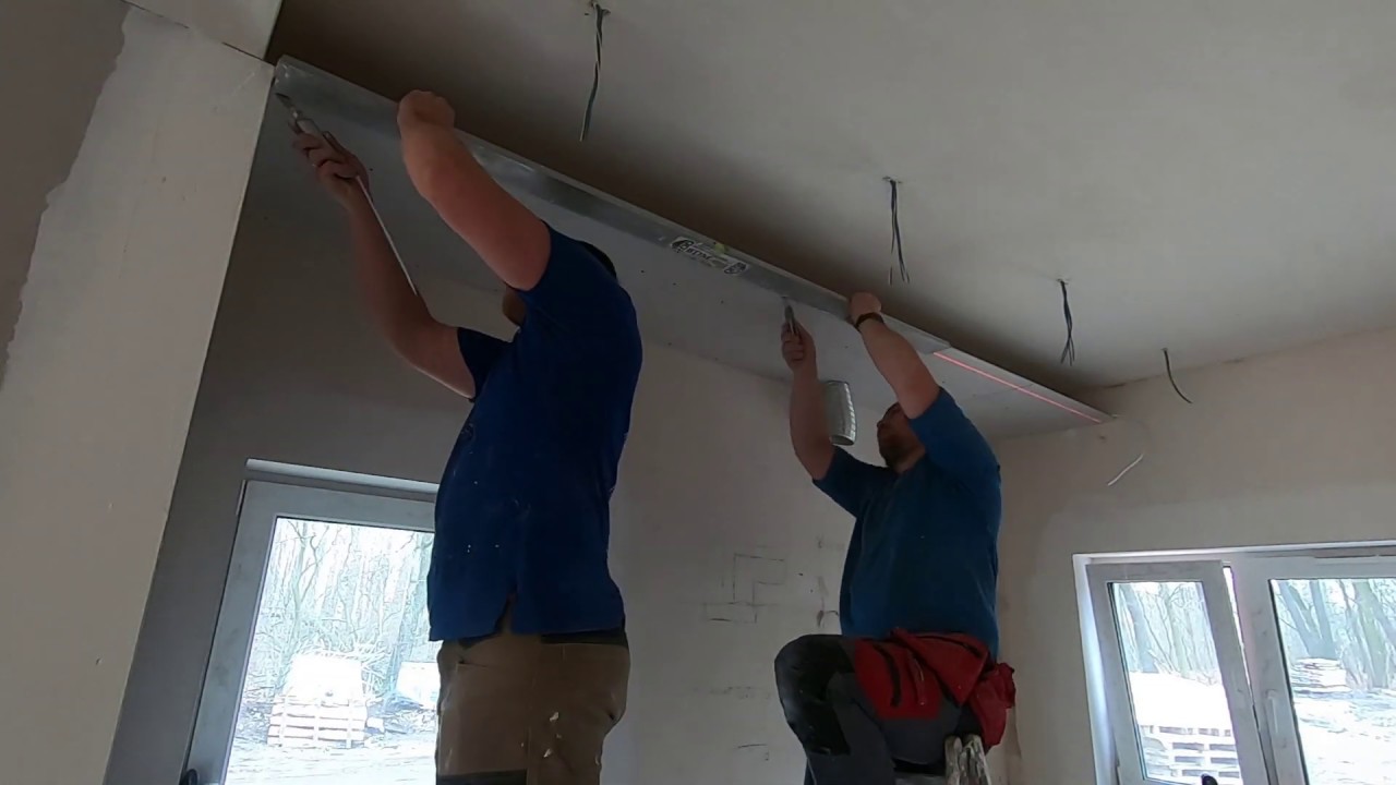 Jak wykonać półkę / zabudowę na LED z karton-gipsu remont4you