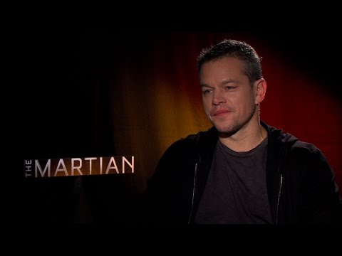 Matt Damon on the Filming and Science Behind THE MARTIAN