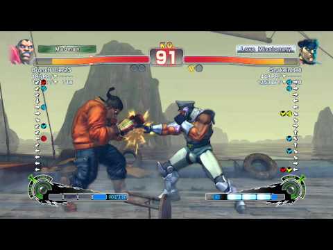 Ultra Street Fighter IV battle: Balrog vs M. Bison