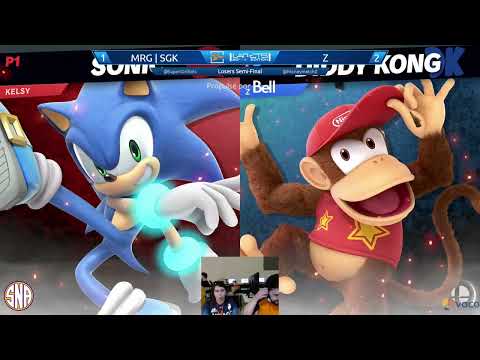 LanETS Edition 2022 Losers Semi-Final SuperGirlKels (Sonic) VS Z (Diddy Kong)