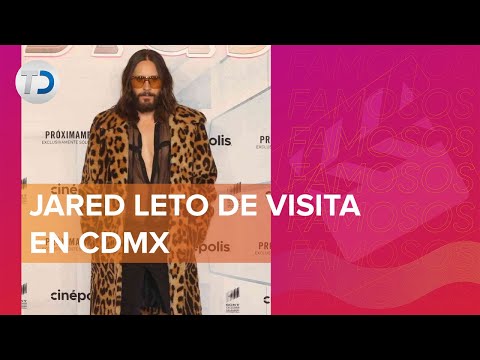 Jared Leto en México, para la premiere de 'Morbius'