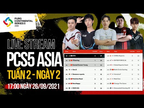 🏆 [PCS5 ASIA] TUẦN 2 - NGÀY 2: GEN.G, DWG KIA, NEWHAPPY, MCG, PERO, 17GAMING, GHIBLI, E36, GEX,...