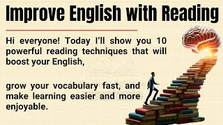 Improve Your English FASTER by Reading 🔥 || 10 Simple Daily Habits for Fluency || Learn English ✅
