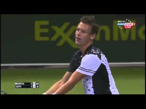 Berdych vs Seppi Full Match Highlights 2015/01/10 (ATP Doha Tennis) Part-2