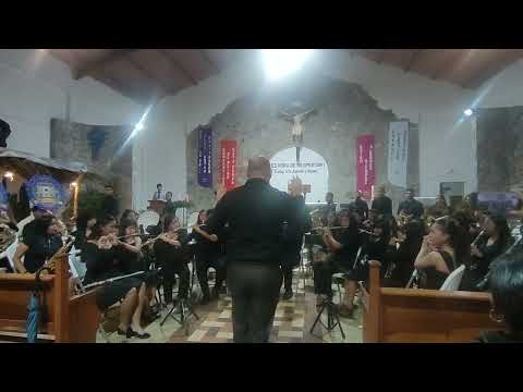 Banda de música Eliécer Escudero en concierto parroquia San José El valle 🇵🇦🎄🇵🇦🙏❤️🎵