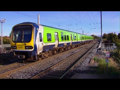 IE 29000 Class DMU Train number 29108 - Clontarf Road Station, Dublin