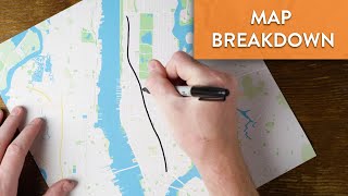 Manhattan’s Grid EXPLAINED | Map of Manhattan NY