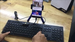 Control your Android phone using the keyboard