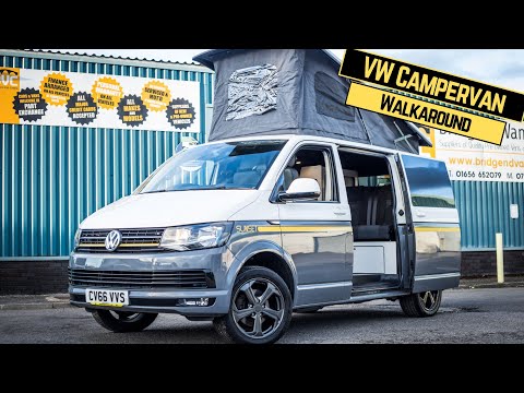 VW Transporter Highline Camper Detailed Walkaround Walk & Talk