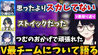 V最振り返りで各メンバーについて語る如月れん【ぶいすぽ/V最協決定戦/伊波ライ/小柳ロウ/紡木こかげ】