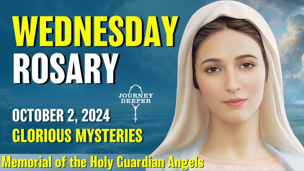 Wednesday Rosary 💙 Glorious Mysteries of Rosary 💙 October 2, 2024 VIRTUAL ROSARY